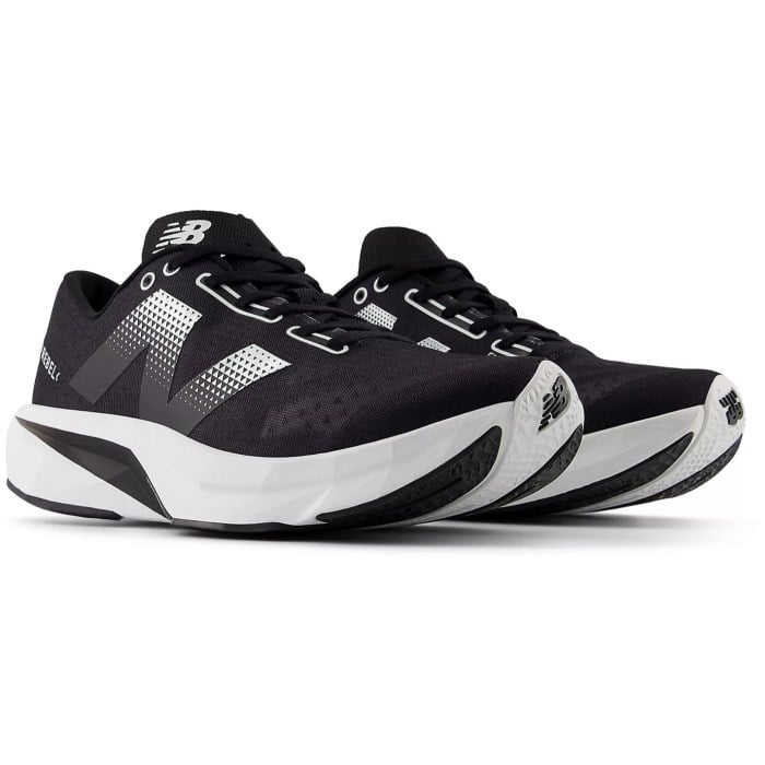New Balance FuelCell Rebel v4 - Mens Running Shoes - Black/White