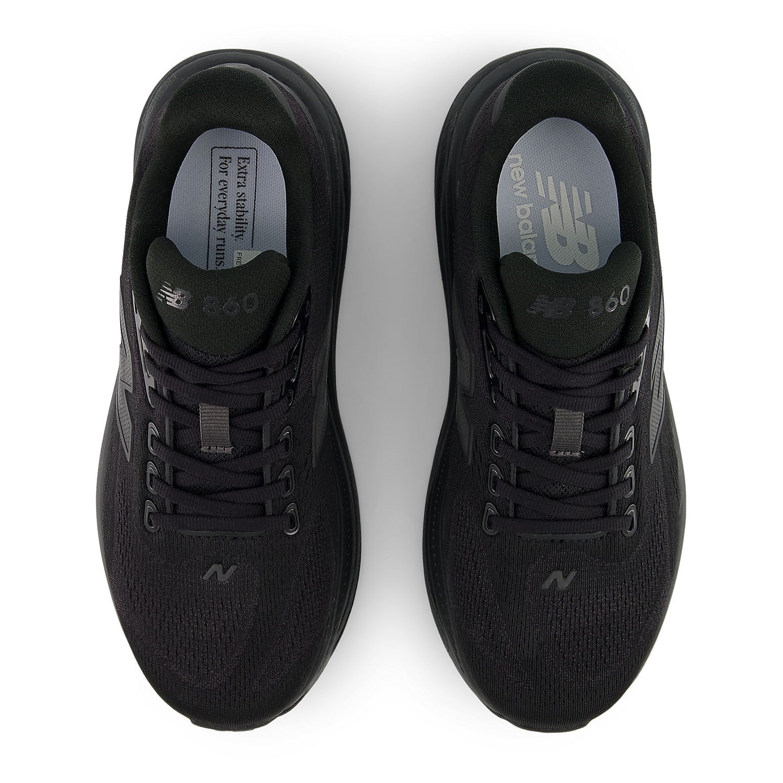 New Balance Fresh Foam X 860v15 - Womens Running Shoes - Black/Faded Black - image 4