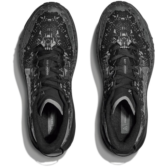 Hoka Speedgoat 6 GTX - Mens Trail Running Shoes - Black/Outer Orbit