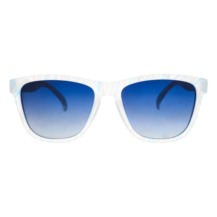 Goodr The OG Polarised Sports Sunglasses - Marbleous Blue Yonder