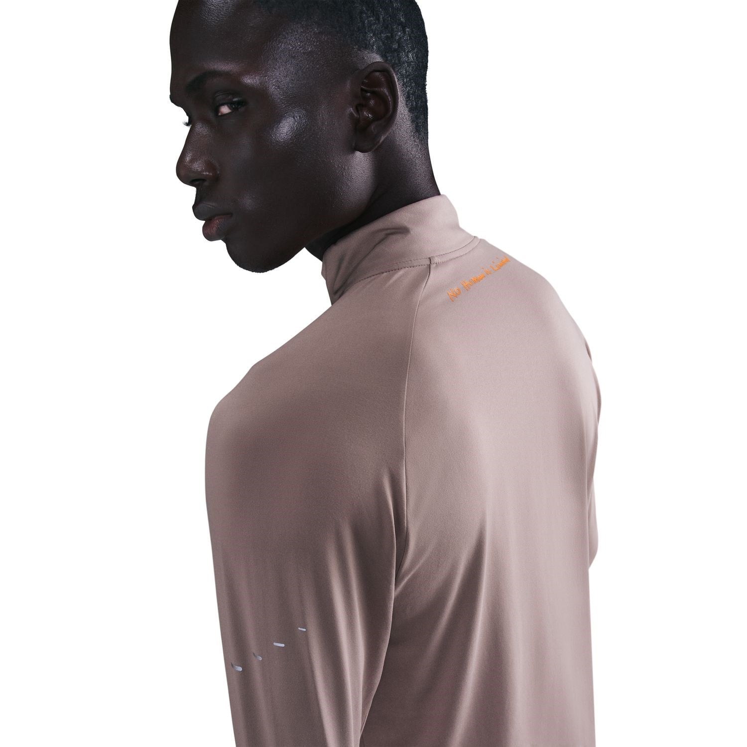 Nike Stride X Eliud Kipchoge Mens Running Mid Layer - Malt/Bright Ceramic