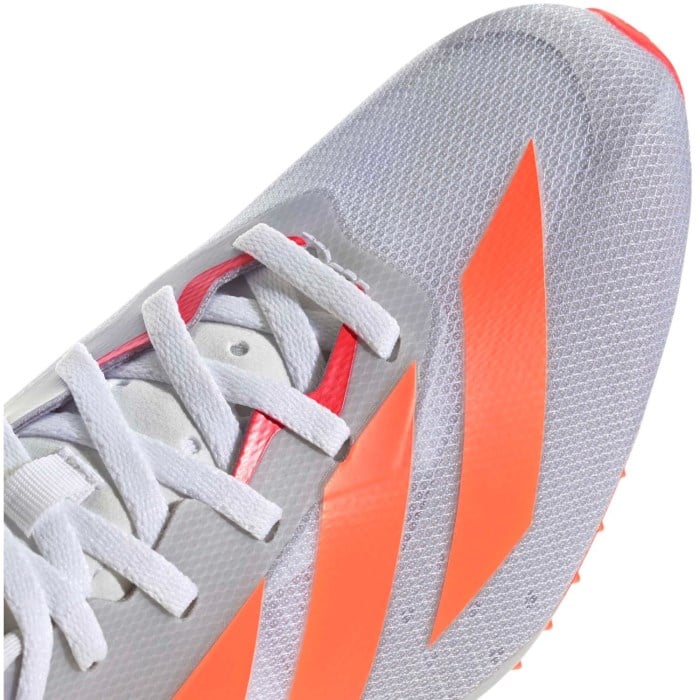 adidas SprintStar - Unisex Sprint Spikes - Cloud White/Lucid Orange/Lucid Red