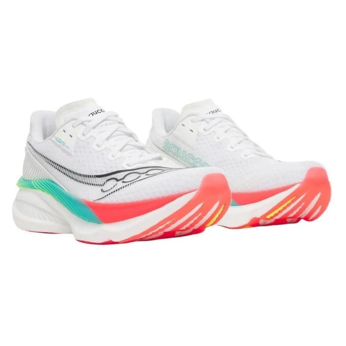 Saucony Endorphin Azura - Mens Running Shoes - White/Multi - image 2