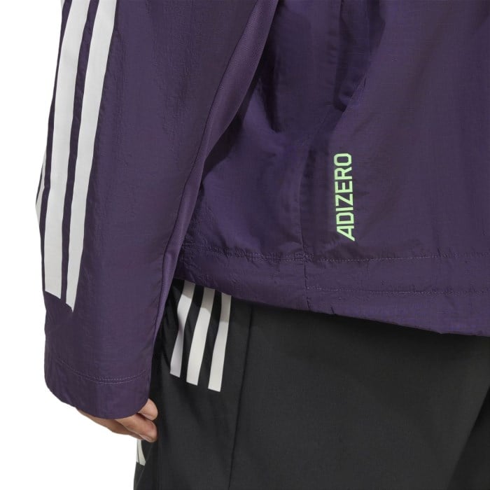 adidas Adizero Mens NYC Running Jacket - AFH3/Purple/Aurora Plum