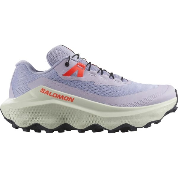 Salomon Ultra Glide 3 - Womens Trail Running Shoes - Cosmic Sky Icicle/Neon Flame