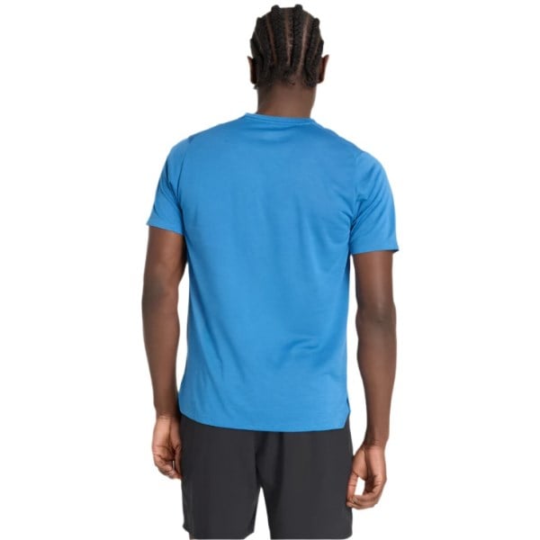 New Balance Athletics Mens Running T-Shirt - Beu Blue/Agate