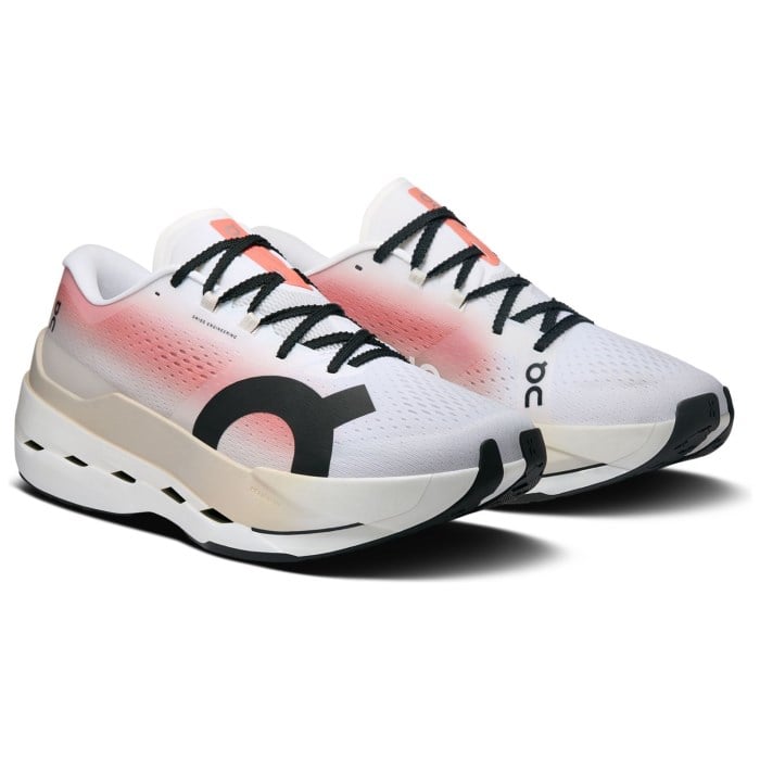 On Cloudboom Max - Mens Running Shoes - White/Pearl
