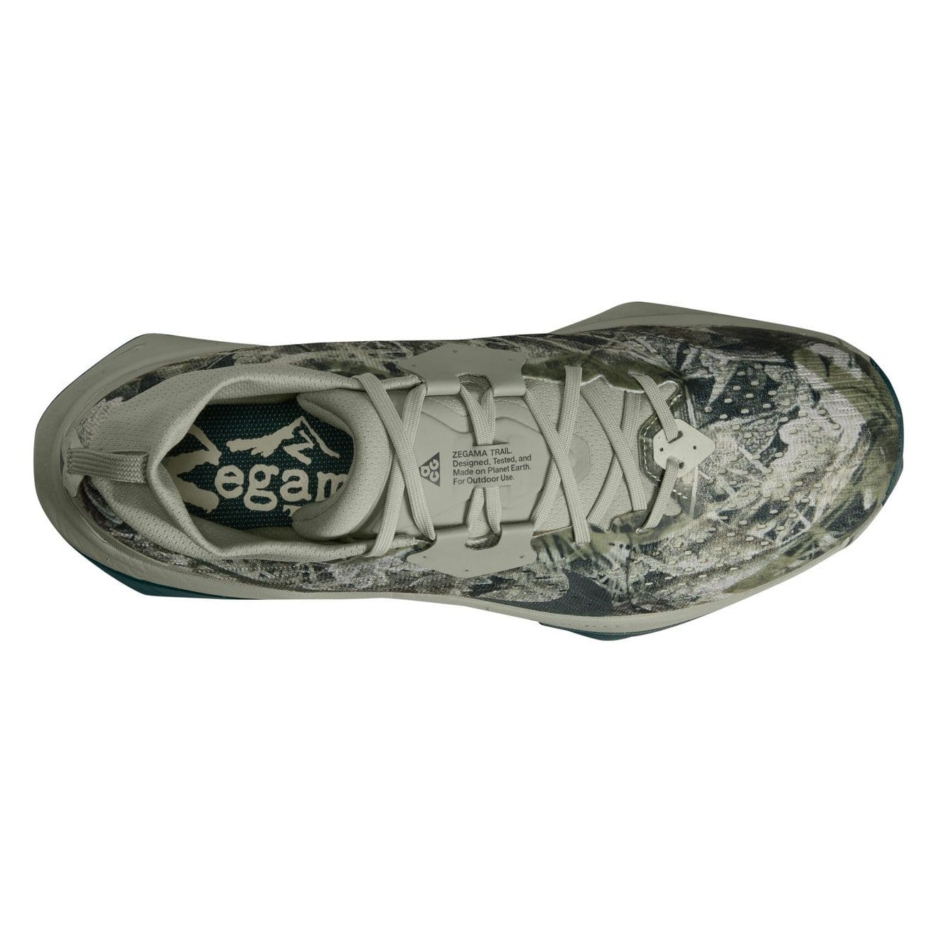 Nike ACG Zegama - Mens Trail Running Shoes - Spruce Fog/Black Spruce/Sea Glass - image 7