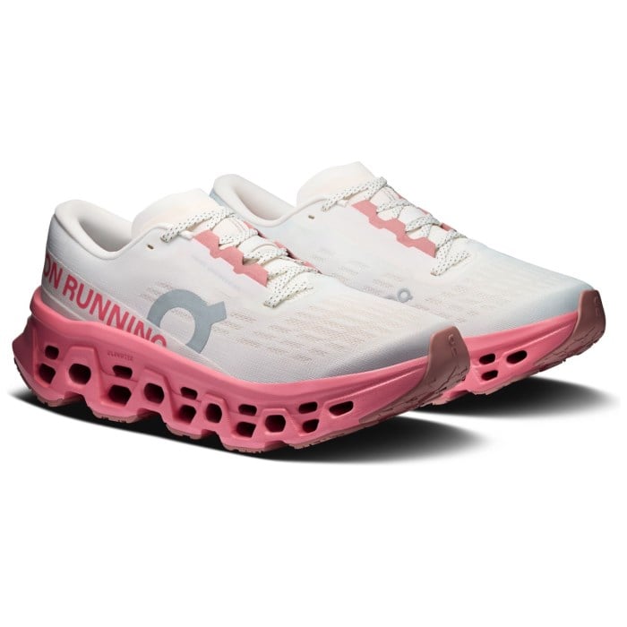 On Cloudmonster 3 - Mens Running Shoes - Ivory/Camelia - image 6
