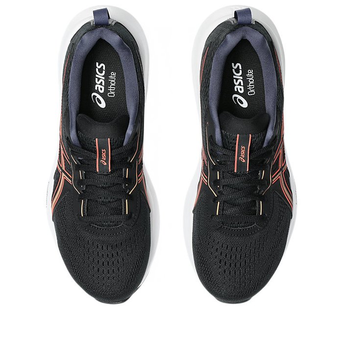 Asics Contend 9 - Womens Running Shoes - Black/Coral Reef