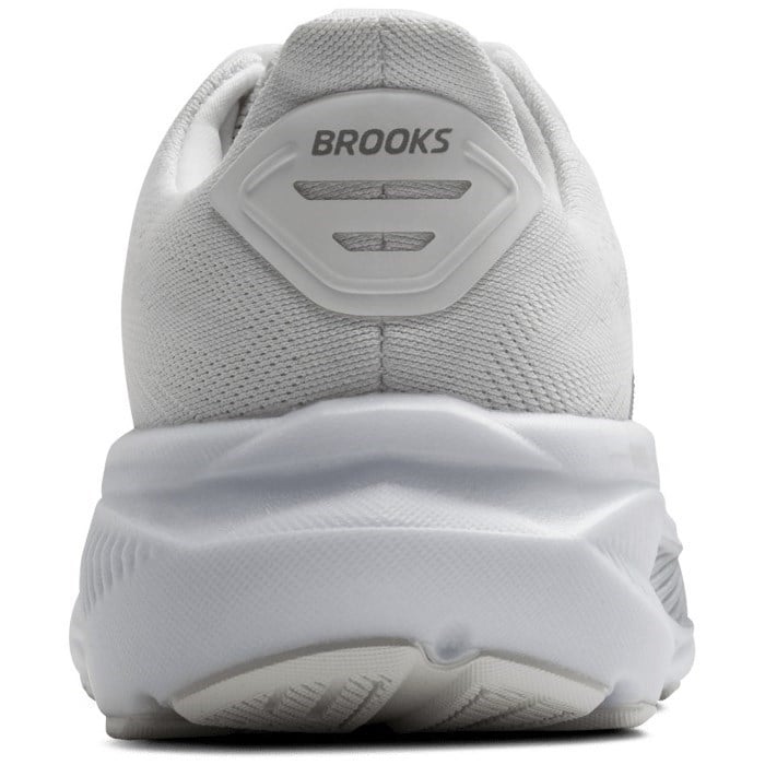 Brooks Ghost 17 - Womens Running Shoes - White/White/Grey