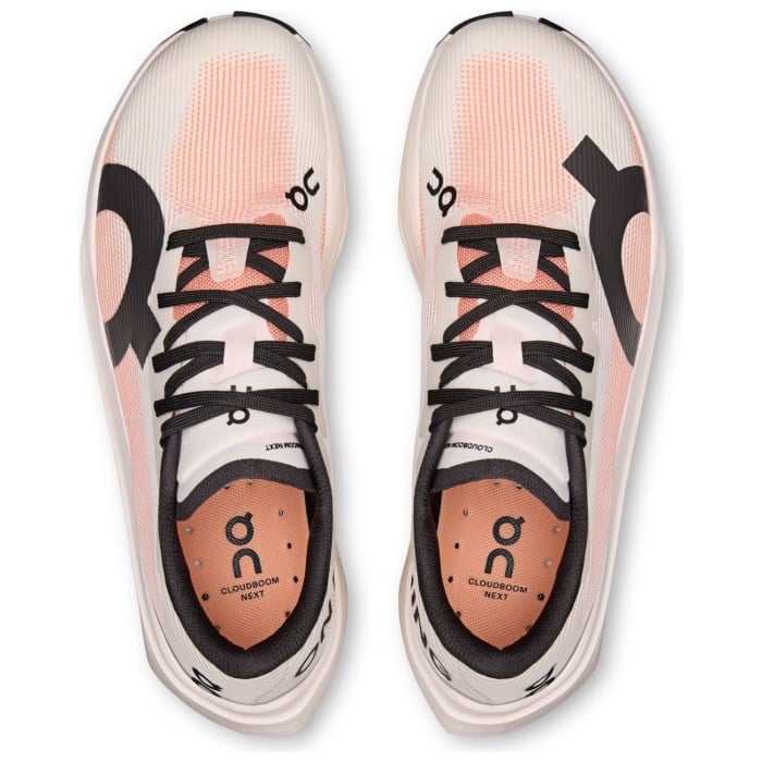 On Cloudboom Volt - Womens Running Shoes - Ivory/Sunstone