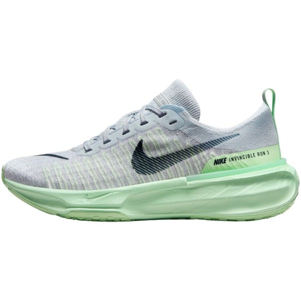 Nike ZoomX Invincible Run Flyknit 3 - Womens Running Shoes - Pure Platinum/Dark Obsidian/Cool Grey