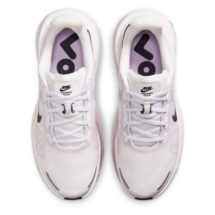 Nike Vomero Premium - Womens Running Shoes - White/Black-Summit White-Bleached Lilac - image 4