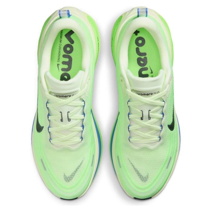 Nike Vomero Plus - Mens Running Shoes - Volt Tint/Black Spruce/Lime Blast