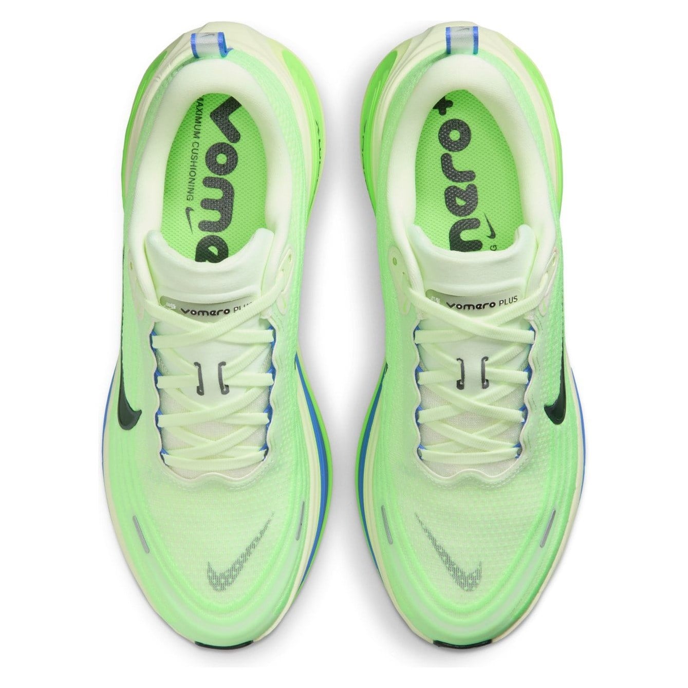 Nike Vomero Plus - Mens Running Shoes - Volt Tint/Black Spruce/Lime Blast