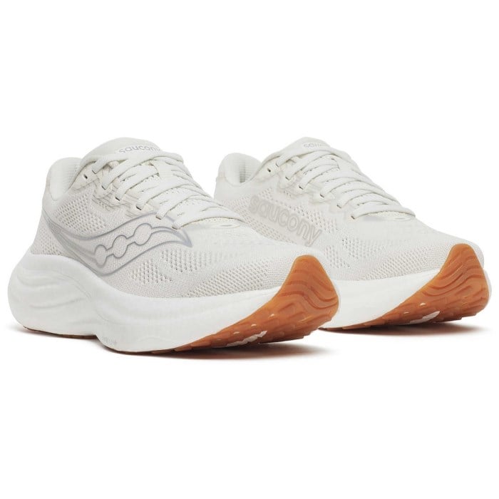 Saucony Ride 19 - Womens Running Shoes - Ivory/Gum