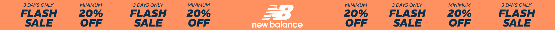 New Balance Flash Sale