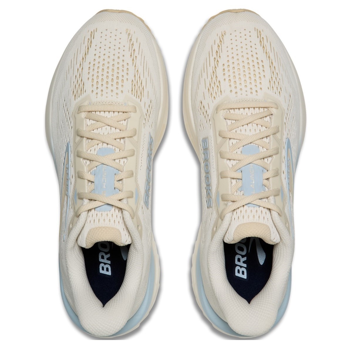 Brooks Launch 12 - Womens Running Shoes - Coconut/Sand/Skyway