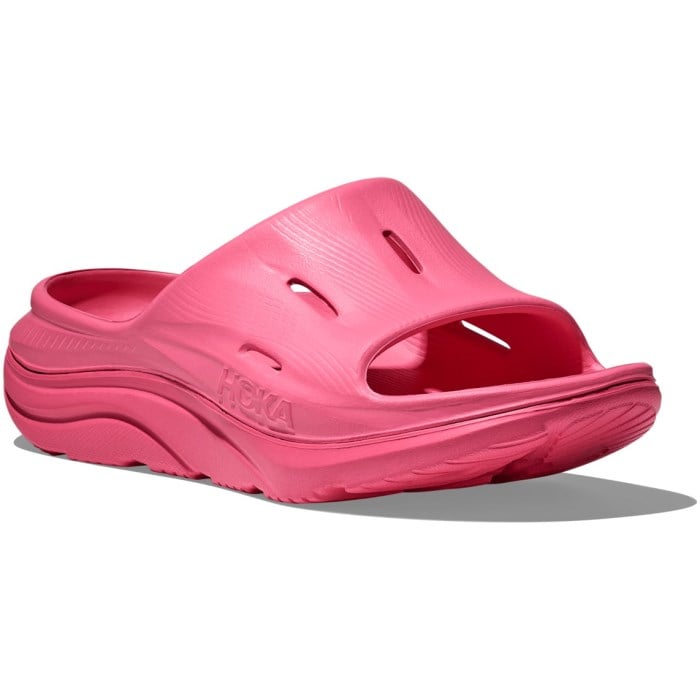 Hoka Ora Recovery Slide 3 - Unisex Slides - Neon Rose/Neon Rose