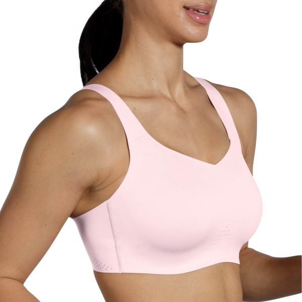 Brooks Dare Underwire Womens Running Bra - Rosewater
