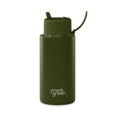 Frank Green Ceramic Reusable Straw Lid 1L Bottle