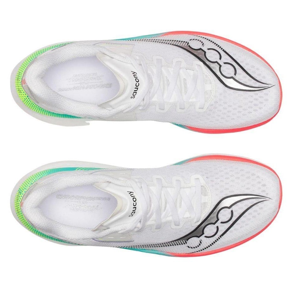 Saucony Endorphin Azura - Mens Running Shoes - White/Multi - image 5
