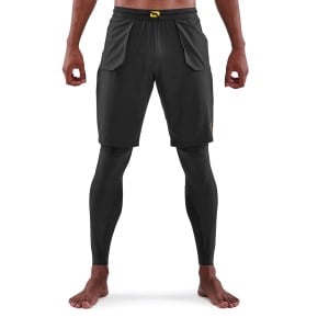Skins Series-5 Travel and Recovery Mens Compression Long Tights