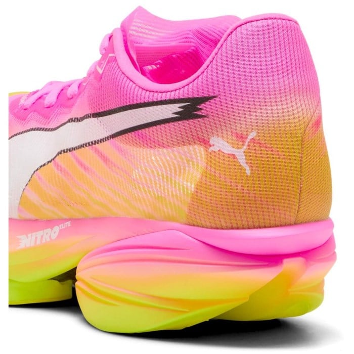 Puma Fast-R 3 Nitro Elite Showtime - Mens Racing Shoes - Poison Pink/Puma White
