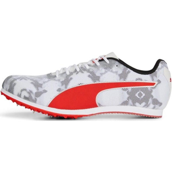 Puma evoSpeed Star 8 - Unisex Track and Field Shoes - Black/White/Red