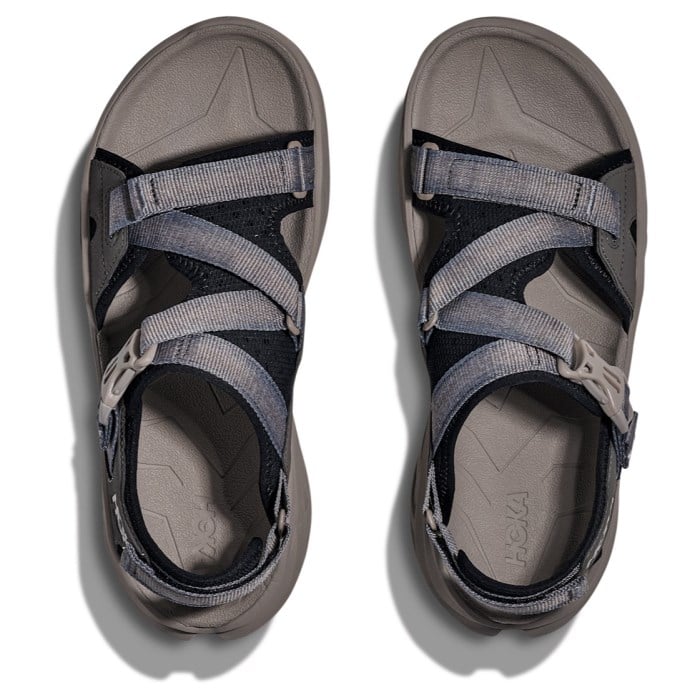 Hoka Infini Hike TC - Mens Hiking Sandals - Black/Cement