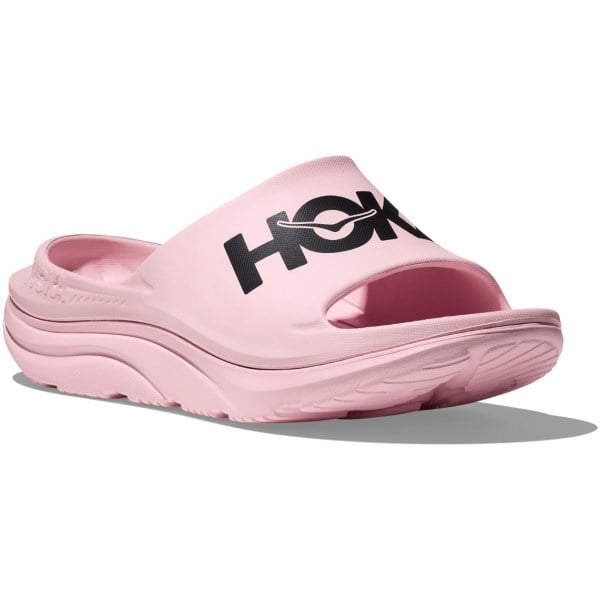 Hoka Ora Athletic Slide 3 - Unisex Recovery Slides - Carnation/Black
