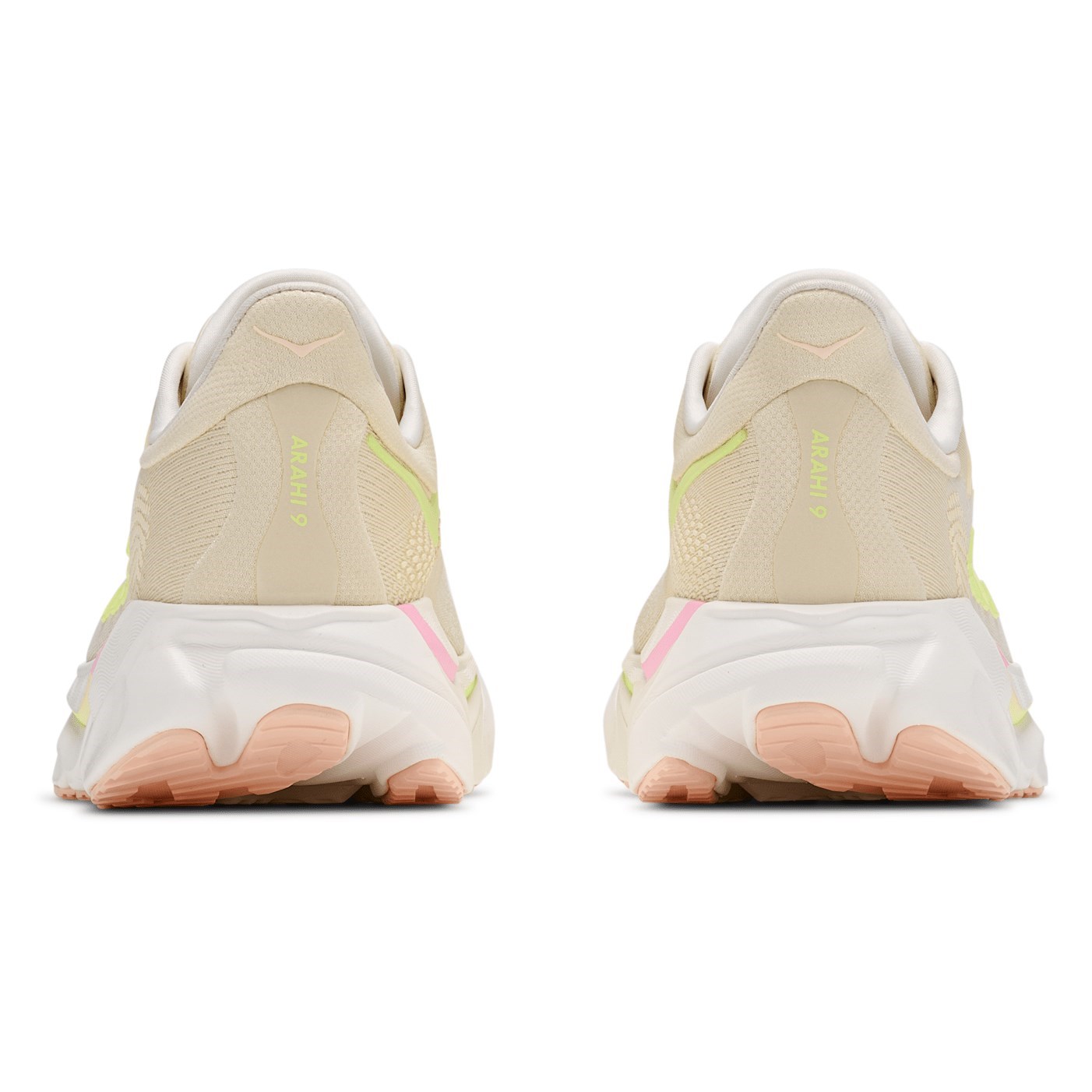 Hoka Arahi 9 - Womens Running Shoes - Vintage Yellow/Alabaster - image 4