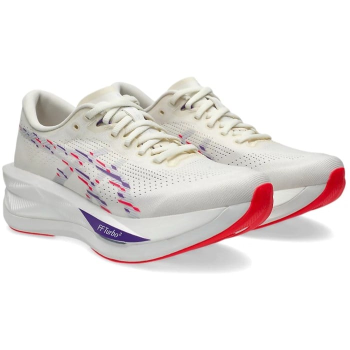 Asics SonicBlast Tokyo - Womens Running Shoes - Cream/Blue Fade