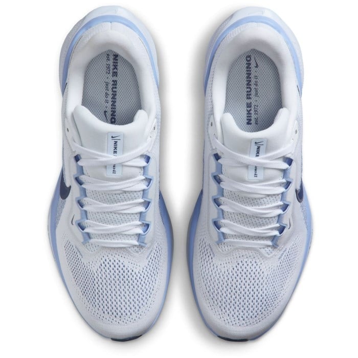 Nike Pegasus 41 - Womens Running Shoes - White/Diffused Blue/Aluminum
