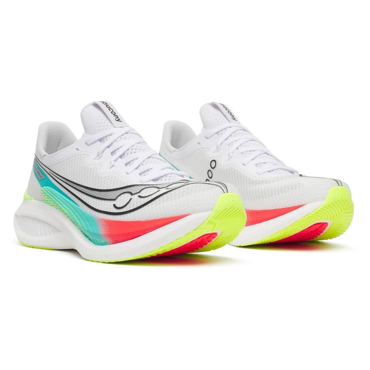 Saucony Endorphin Pro 5 - Mens Racing Shoes - White/Multi - image 2