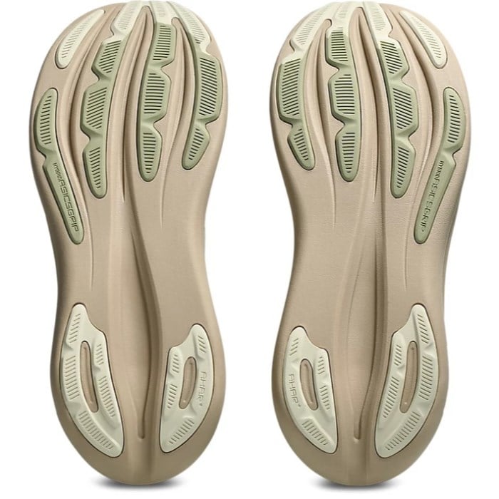 Asics Gel Nimbus 28 - Mens Running Shoes - Feather Grey/Cream