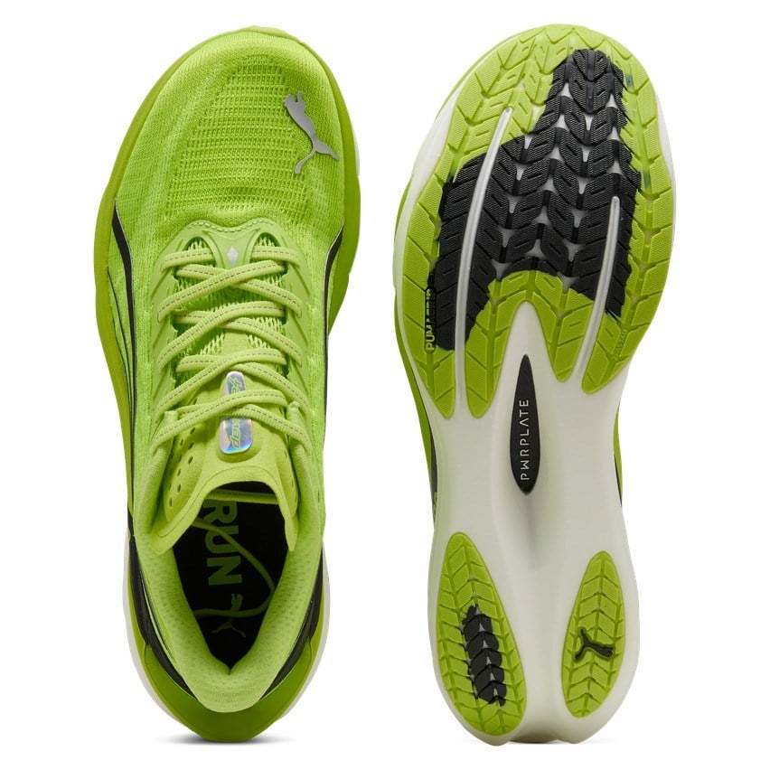 Puma Deviate Nitro 4 - Mens Running Shoes - Sunny Lime/Puma Black - image 5