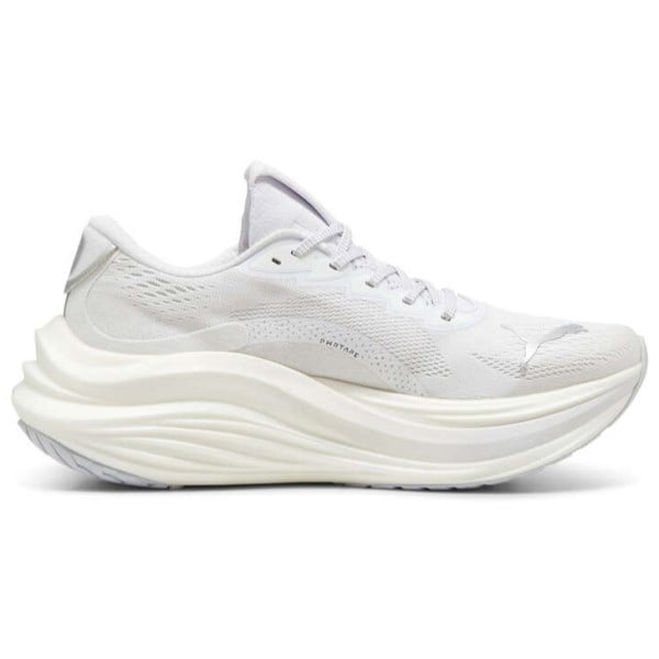 Puma MagMax Nitro - Mens Running Shoes - White/Silver