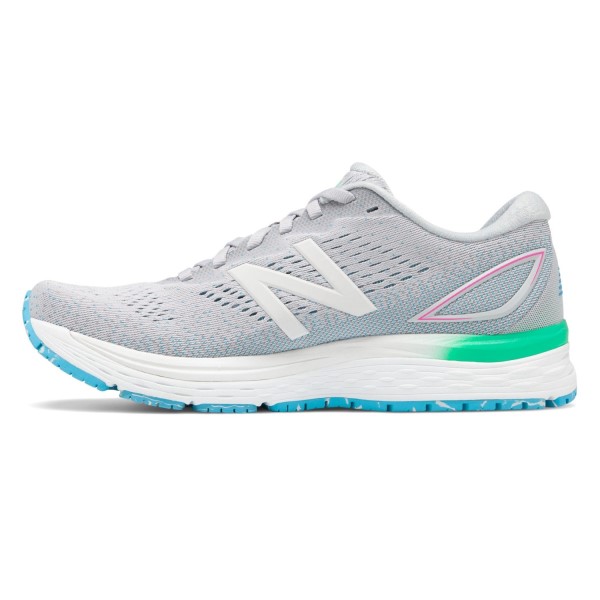 New Balance 880v9 - Womens Running Shoes - Light Aluminium/Steel/Bayside