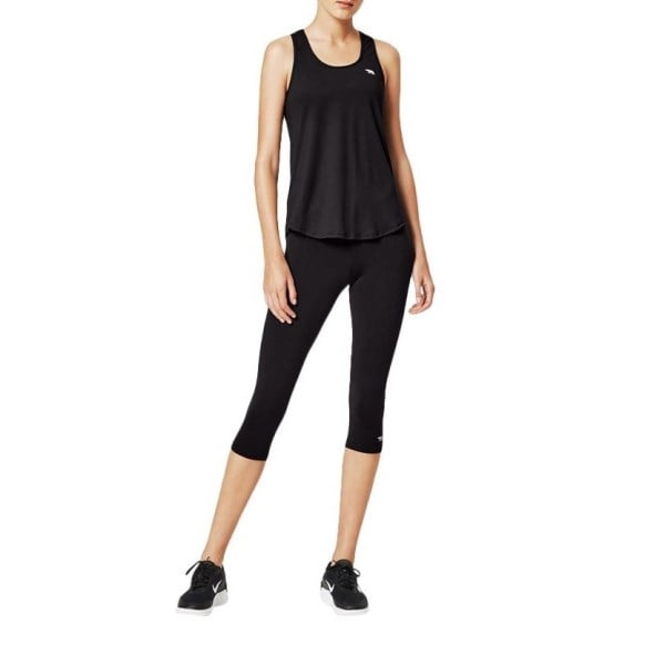 Running Bare Back To Bare Womens Training Tank - Black