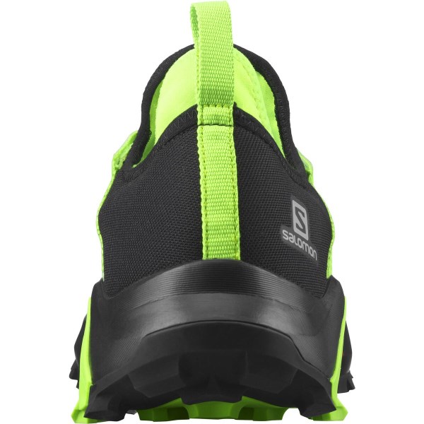 Salomon Madcross - Mens Trail Running Shoes - Black/Green Gecko/Quiet Shade