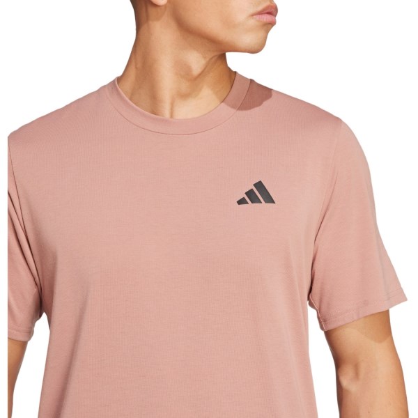 adidas Training Essentials Feelready Mens T-Shirt - Warm Clay/Black