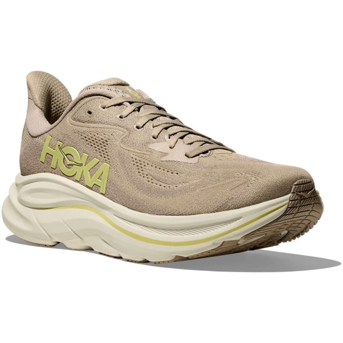 Hoka Clifton 10 - Mens Running Shoes - Raw Linen/Stone