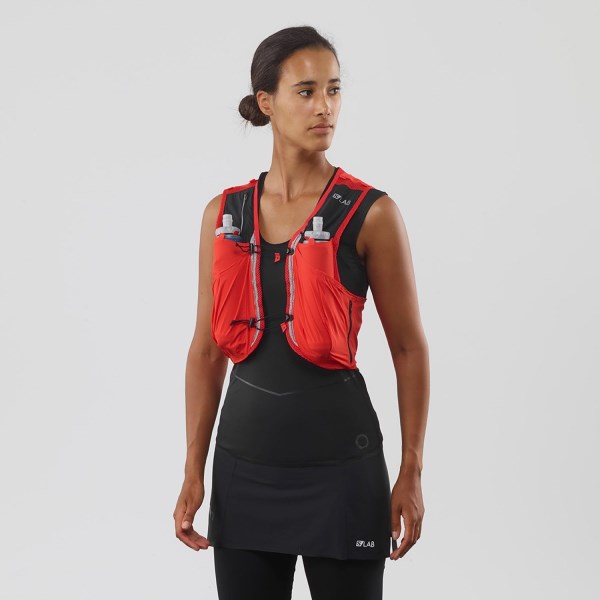 Salomon S-Lab Sense Ultra 8 Set Trail Running Vest - Red