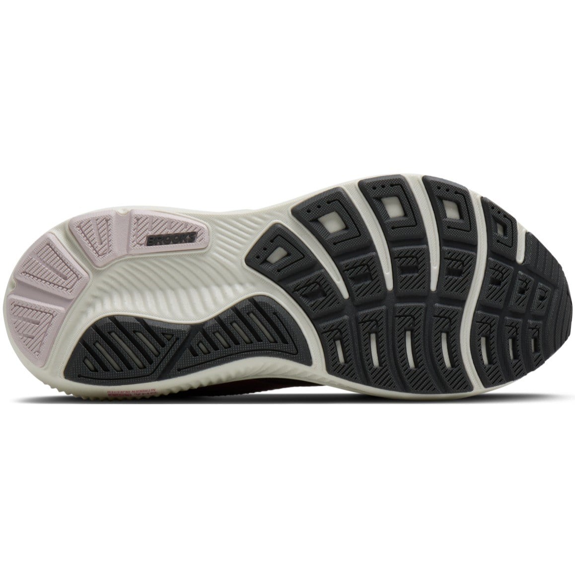 Brooks Ghost 17 - Womens Running Shoes - Poppy Seed/Pink/Bluewash