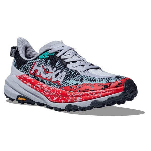 Hoka Speedgoat 6 - Mens Trail Running Shoes - Gull/Stormy Skies - image 5