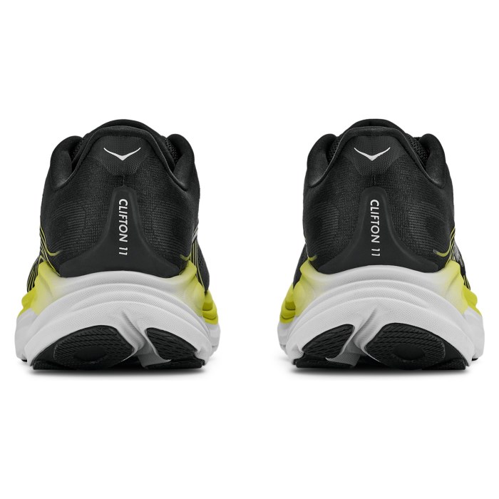 Hoka Clifton 11 - Mens Running Shoes - Black/Cosmic Grey - image 5