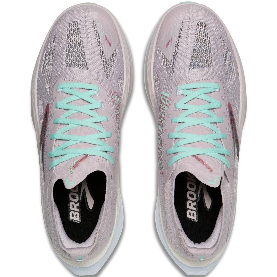 Brooks Hyperion Max 3 - Womens Running Shoes - Pink/Yucca/Black - image 3