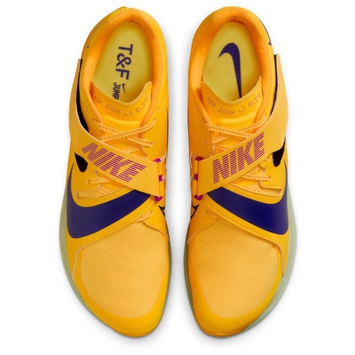 Nike Air Zoom LJ Elite - Unisex Jumping Spikes - Citron Pulse/Indigo Burst/Volt Ice